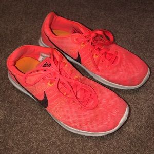 Neon Orange Nike Women’s (size 8) Sneakers